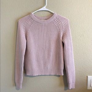 Pink sweater